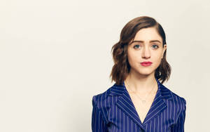 Hollywood Actress Natalia Dyer Wallpaper