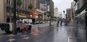 Hollywood Walk Of Fame Metro Station Wallpaper