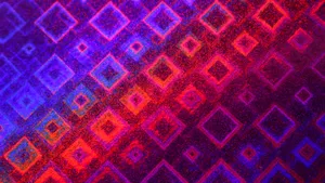 Holographic Construction Paper Design Wallpaper