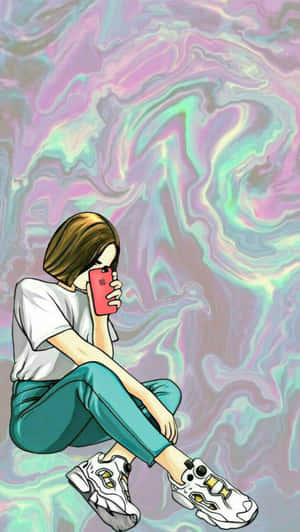 Holographic Pfp For Instagram Wallpaper