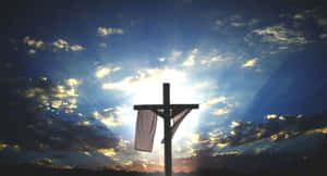 Holy Cross Religious Easter Wallpaper