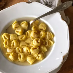 Homemade Tortellini In Brodo Wallpaper