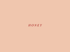 Honey Beige Aesthetic Desktop Wallpaper