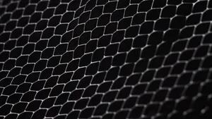 Honeycomb Metal Net Wallpaper