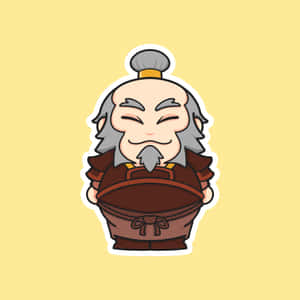 Honor, Courage And Wisdom. Uncle Iroh From Avatar: The Last Airbender Wallpaper