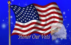 Honor Our Veterans On Memorial Day Wallpaper