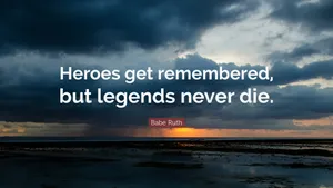 Honor The Legends That Shaped Our Future Wallpaper