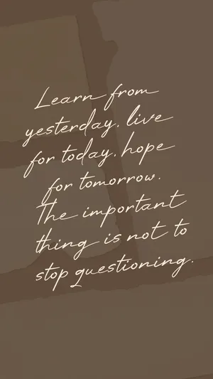 Hope Quote In Brown Background Wallpaper