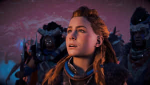 Horizon Forbidden West Aloy Stunned Face Wallpaper