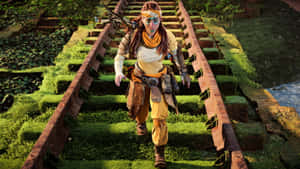 Horizon Forbidden West Railway Wallpaper