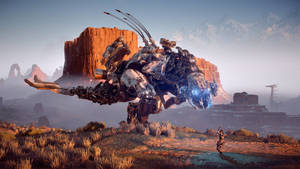 Horizon Zero Dawn Ps4 Machine Wallpaper