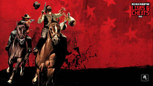 Horse Red Dead Redemption 2 Gun Chase Wallpaper