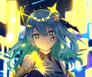 Hoshimachi Suisei Aesthetic Discord Pfp Wallpaper