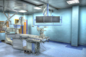 Hospital Operating Room Bed Wallpaper