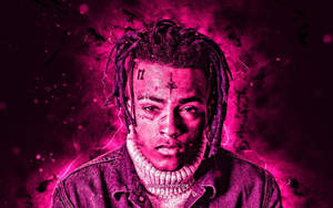 Hot Pink Xxxtentacion Computer Wallpaper