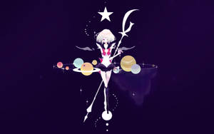 Hotaru Tomoe Sailor Moon Wallpaper