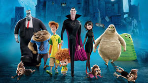 Hotel Transylvania Characters 4k Cartoon Wallpaper