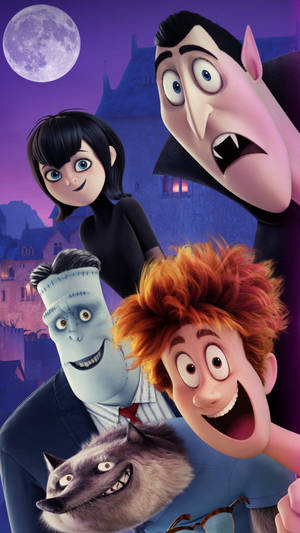 Hotel Transylvania Full Moon Poster Wallpaper