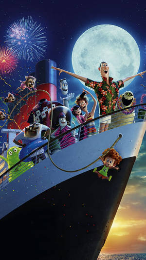 Hotel Transylvania Gang On A Trip Wallpaper