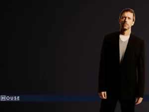 House Md Dark Background Wallpaper