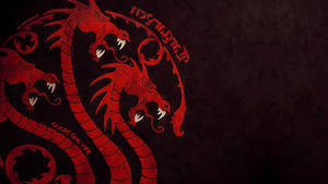 House Targaryen Vintage Art Wallpaper