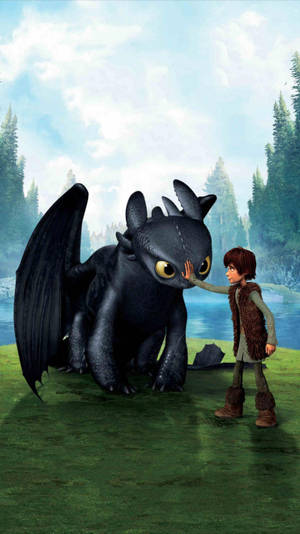 How To Train Your Dragon 1 Graphic Art Wallpaper