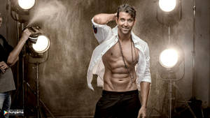 Hrithik Roshan Studio Photoshoot Wallpaper