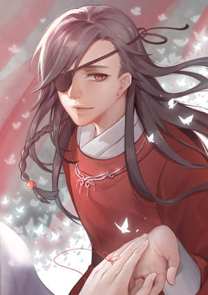 Hua Cheng And Butterflies Wallpaper