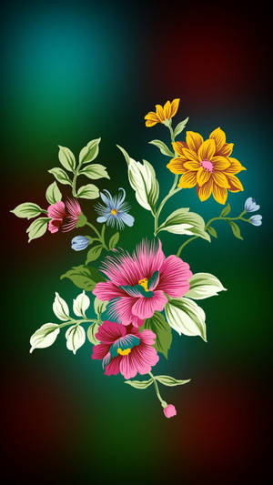 Huawei Honor Flowers Wallpaper