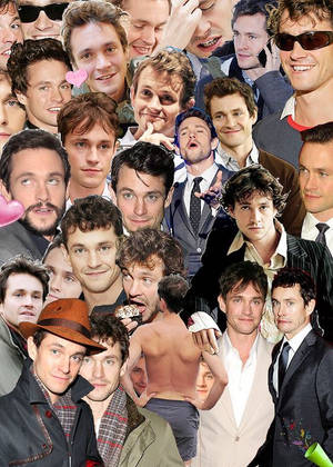 Hugh Dancy Collage Wallpaper