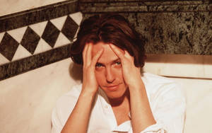 Hugh Grant Tiled Wall Wallpaper