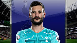 Hugo Lloris In Blue Jersey Wallpaper