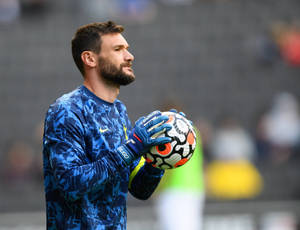 Hugo Lloris With Soccer Ball Wallpaper