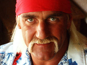 Hulk Hogan Iconic Horseshoe Moustache Wallpaper