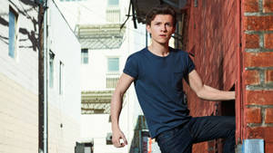 Hunky Tom Holland Wallpaper