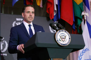 Hunter Biden Speech Wallpaper