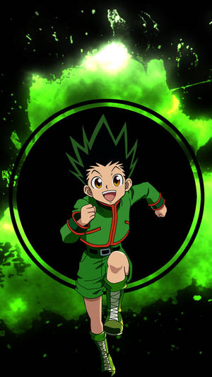 Hunter X Hunter Freeccss Running Phone Wallpaper