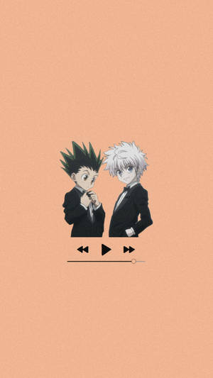 Hunter X Hunter Freecss & Killua Phone Wallpaper