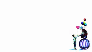 Hunter X Hunter Minimalist Gon And Hisoka Wallpaper