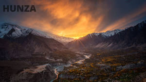 Hunza Pakistan Sunrise Wallpaper