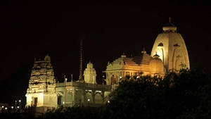 Hyderabad Birla At Night Wallpaper