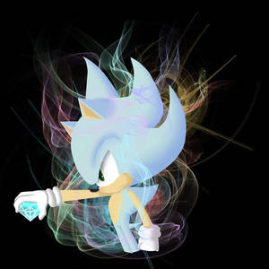 Hyper Sonic Profile Wallpaper
