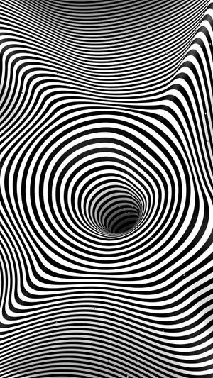 Hypnosis Circles Black Hole Wallpaper