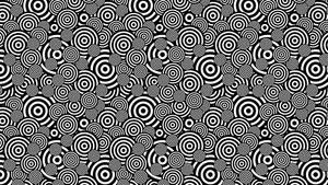 Hypnosis Concentric Circles Different Sizes Wallpaper