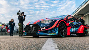 Hyundai Motorsport Fia Etcr Etouring Car World Cup Wallpaper