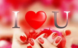 I Heart Pfp Hands Wallpaper