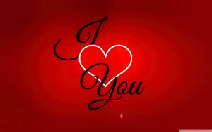 I Heart You Valentine's Day Wallpaper