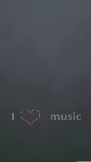 I Love Music Love Iphone Wallpaper