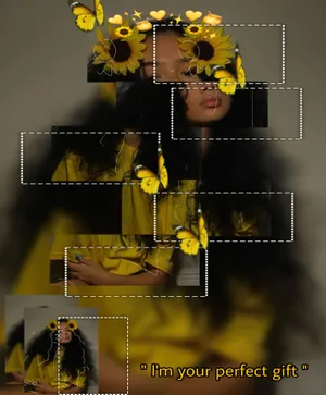 I'm Your Perfect Gift Yellow Baddie Wallpaper