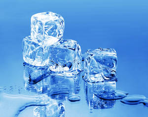 Ice Cube Stacked Wallpaper